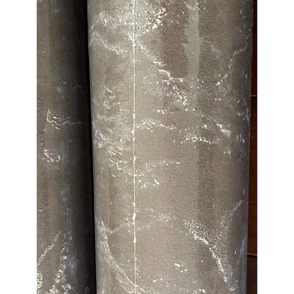 NEW 3 Rolls Exclusive Wallcoverings Wallpaper WL12003 Bronze Gold Marble 57 SqFt - Picture 2 of 5
